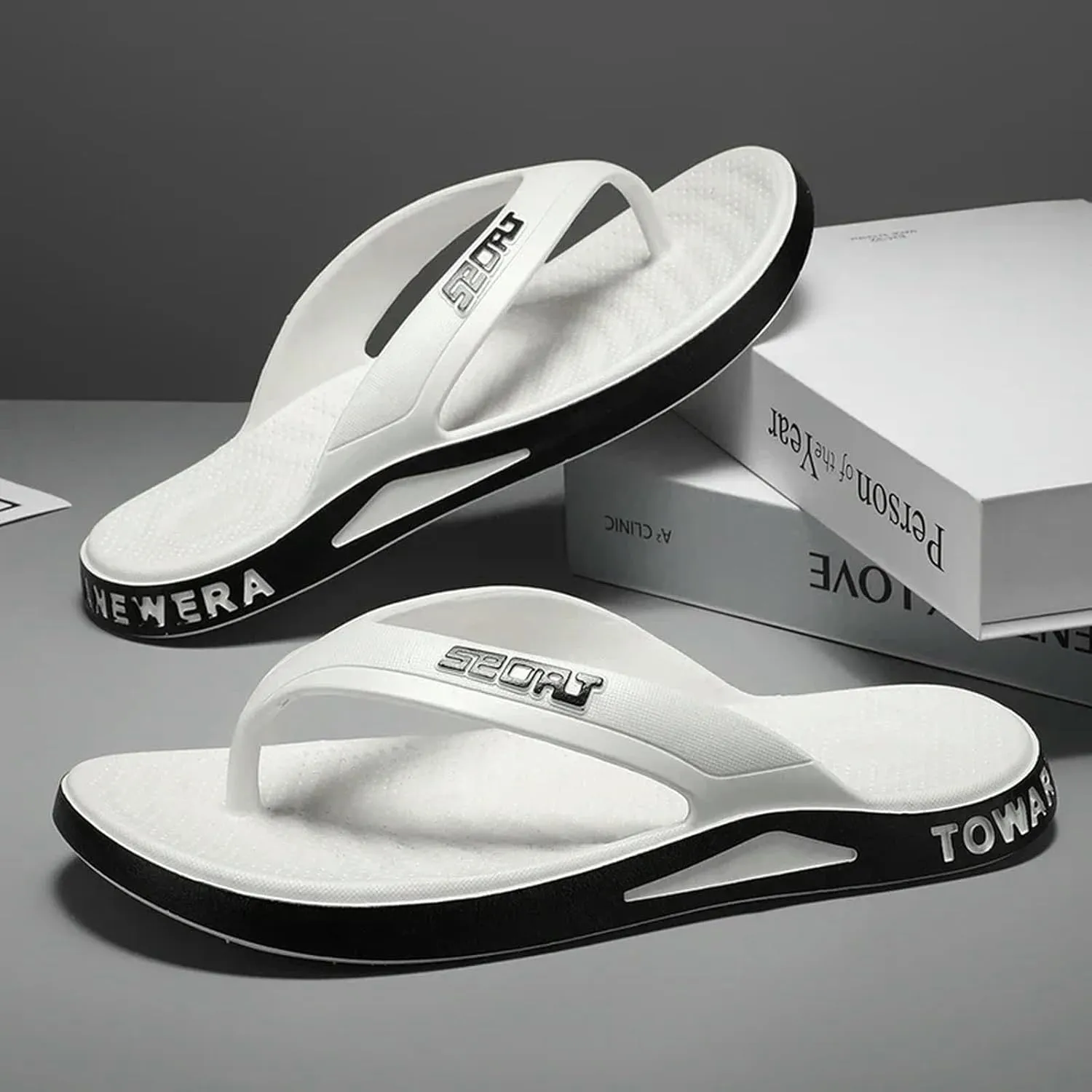 Sports Outdoor Fashion&Trend Comfortable Beach Sandals Men Casual Shoes House Flip Flops Home Shoes