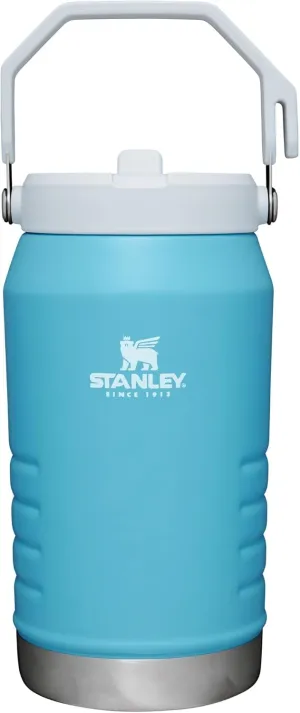 Stanley IceFlow Flip Straw Jug with Handle 64 oz| Twist On Lid and Flip Up Straw | Leak Resistant for Travel and Sports | Insulated Stainless Steel | BPA-Free | Pool