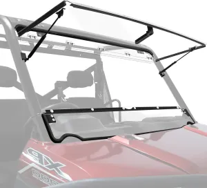 StarknightMT Ranger XP 1000 Flip Windshield, Ranger Front Full Windshield Compatible with Polaris Ranger XP 1000/ Crew XP 1000 2017-2025, Ranger 1000/ Crew 1000 2020-2024, Diesel 2015-2023