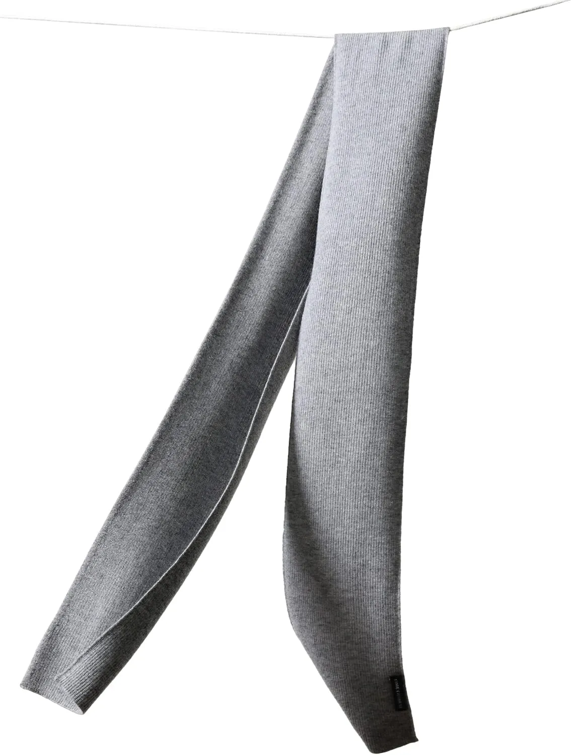State Cashmere Unisex Classic Ribbed Solid Scarf 100% Pure Cashmere Ultra Soft Winter Must Have