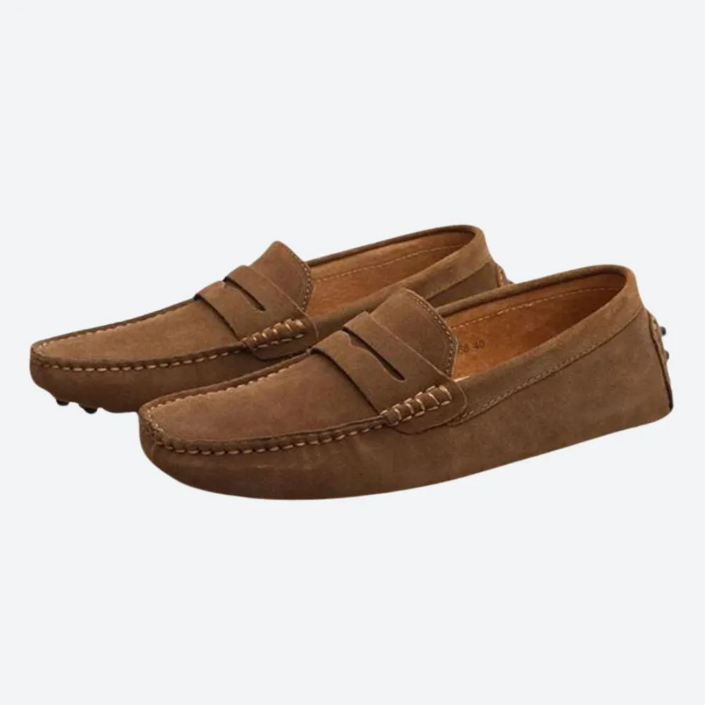Stylish and lightweight suede loafers - Jhonny