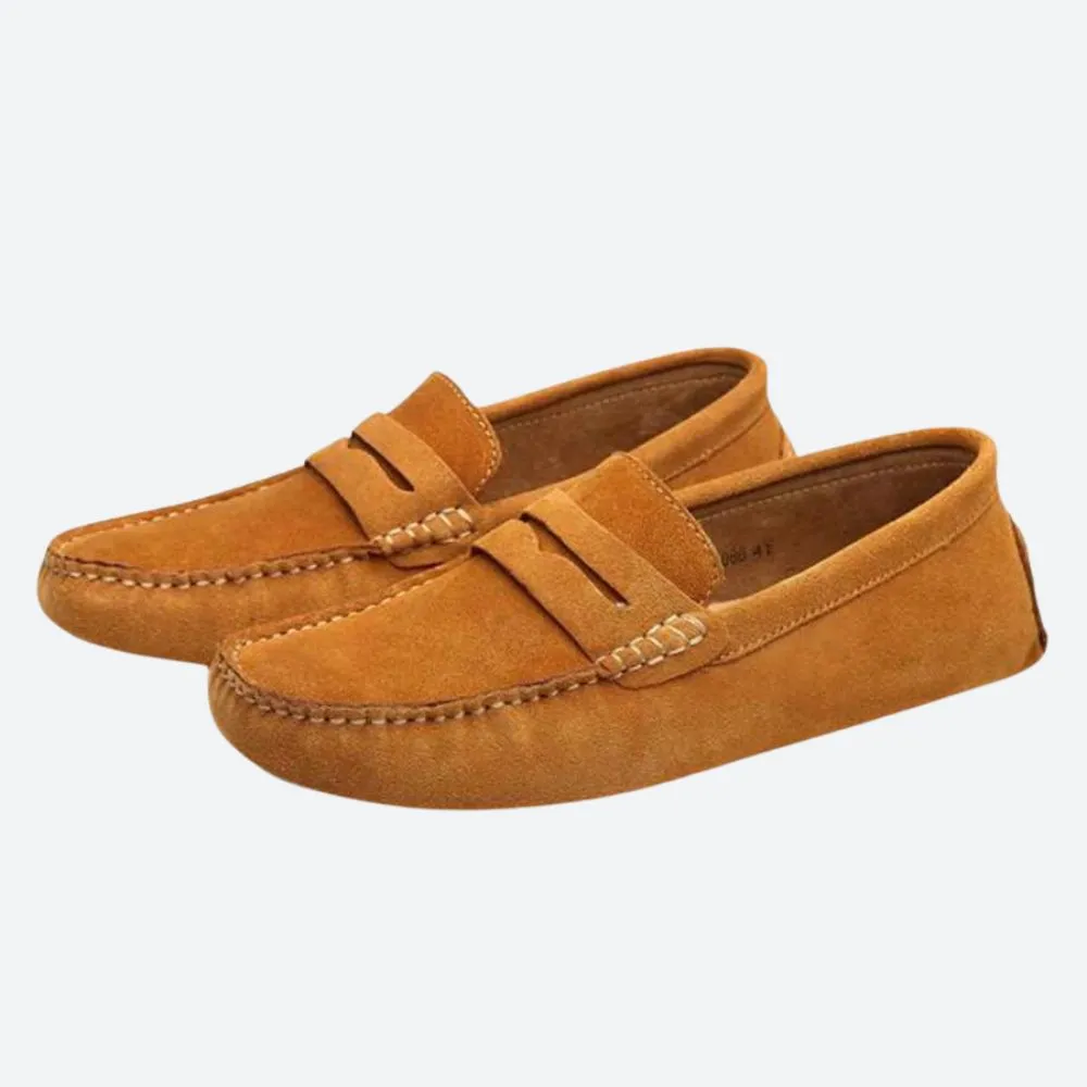 Stylish and lightweight suede loafers - Jhonny
