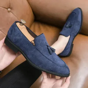 Suede loafers