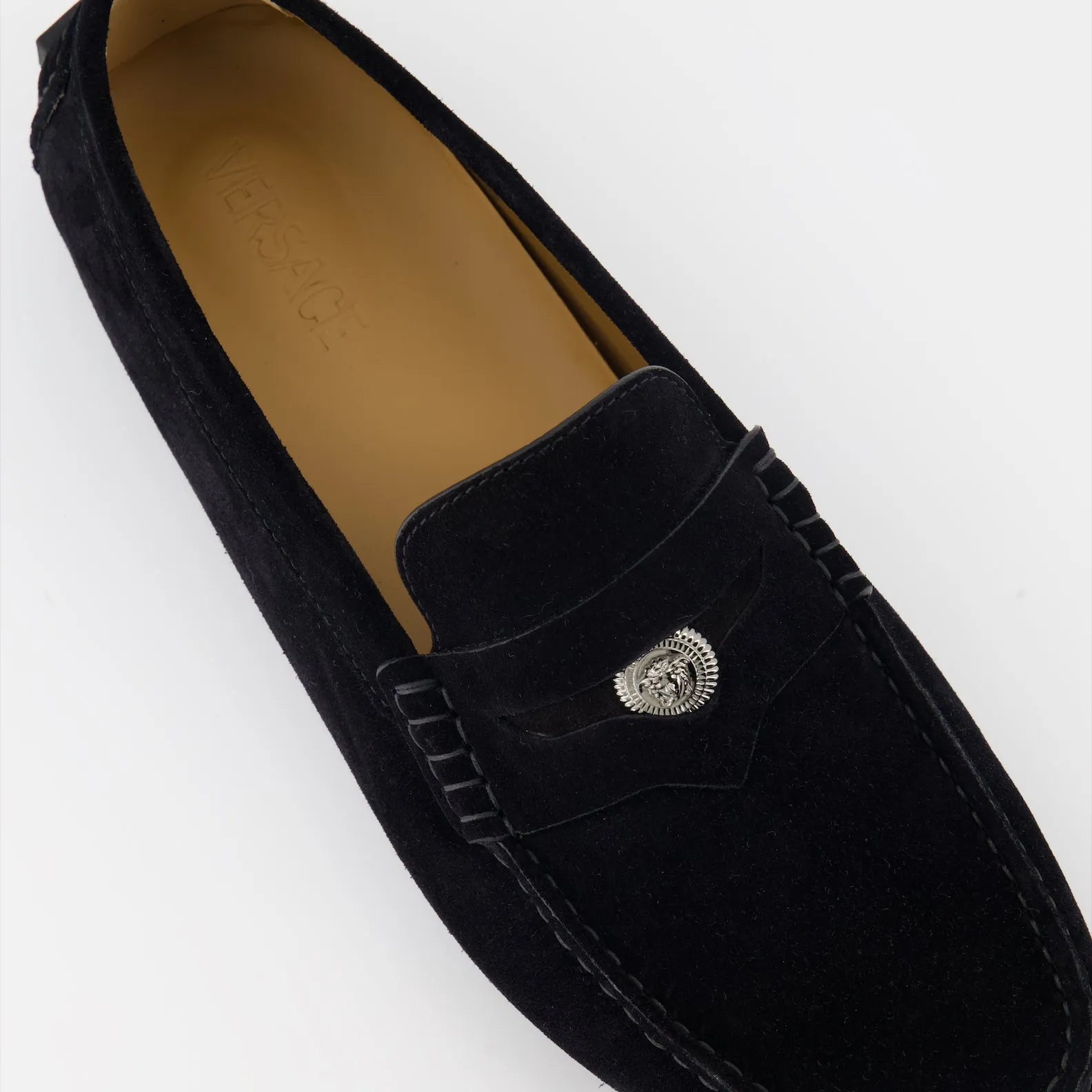Suede Loafers