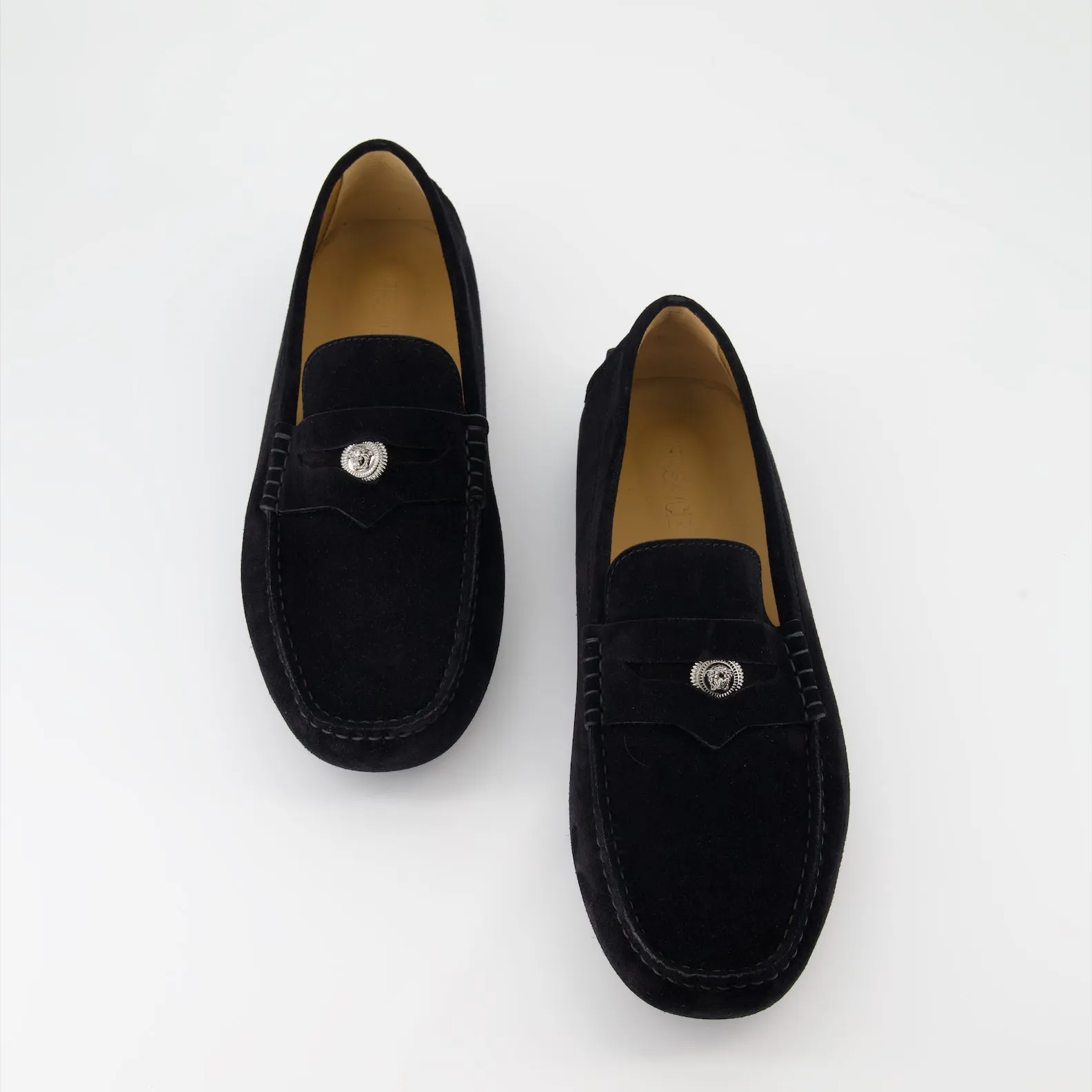 Suede Loafers