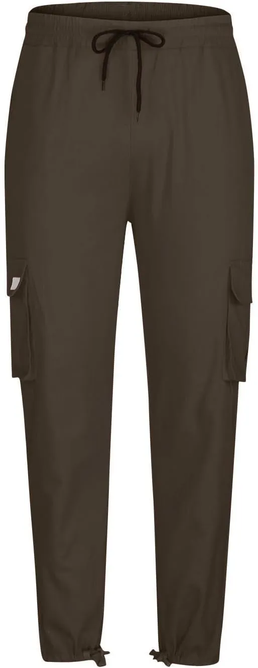 Sweatpants for Men Casual Relaxed Sweat Pants Elastic Waist Baggy Trousers Athletic Cotton Sweatpants with Pockets