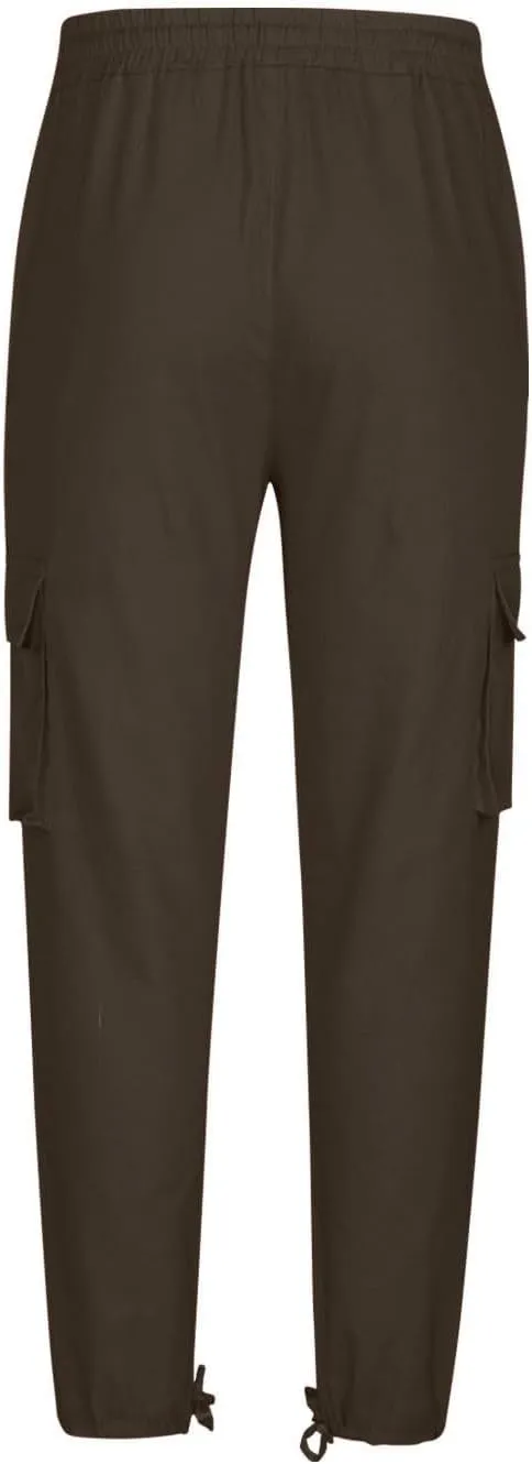 Sweatpants for Men Casual Relaxed Sweat Pants Elastic Waist Baggy Trousers Athletic Cotton Sweatpants with Pockets