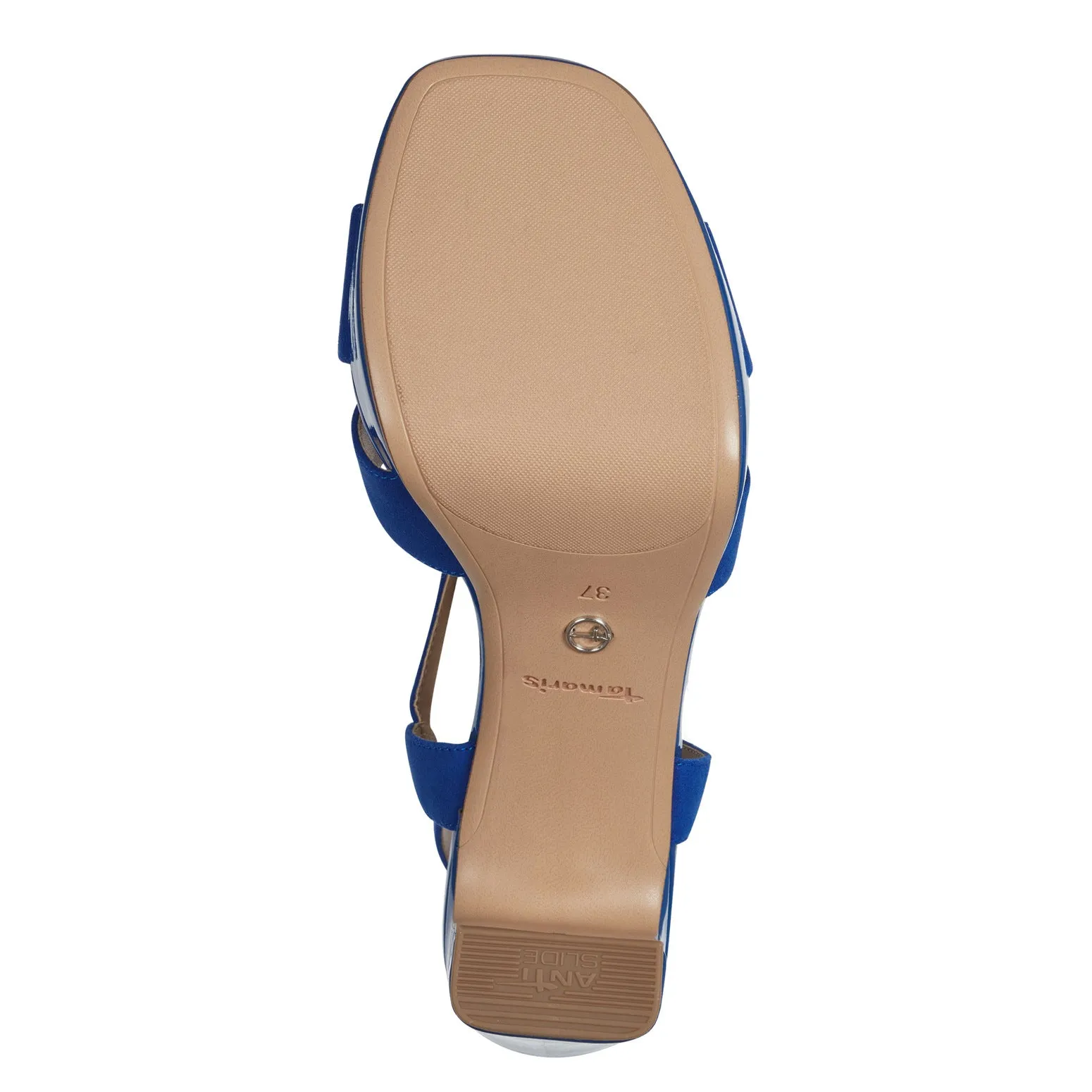 Tamaris High Platform Sandal Royal Blue