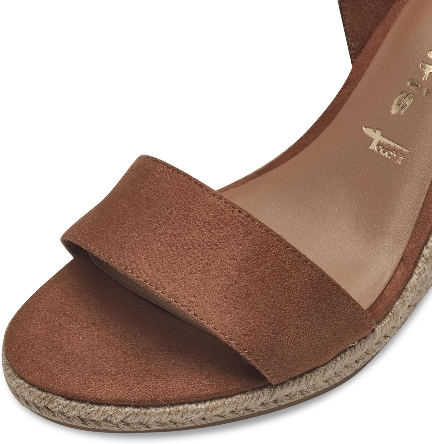 Tamaris Women's Ankle-Strap Wedge Sandal, 9 US