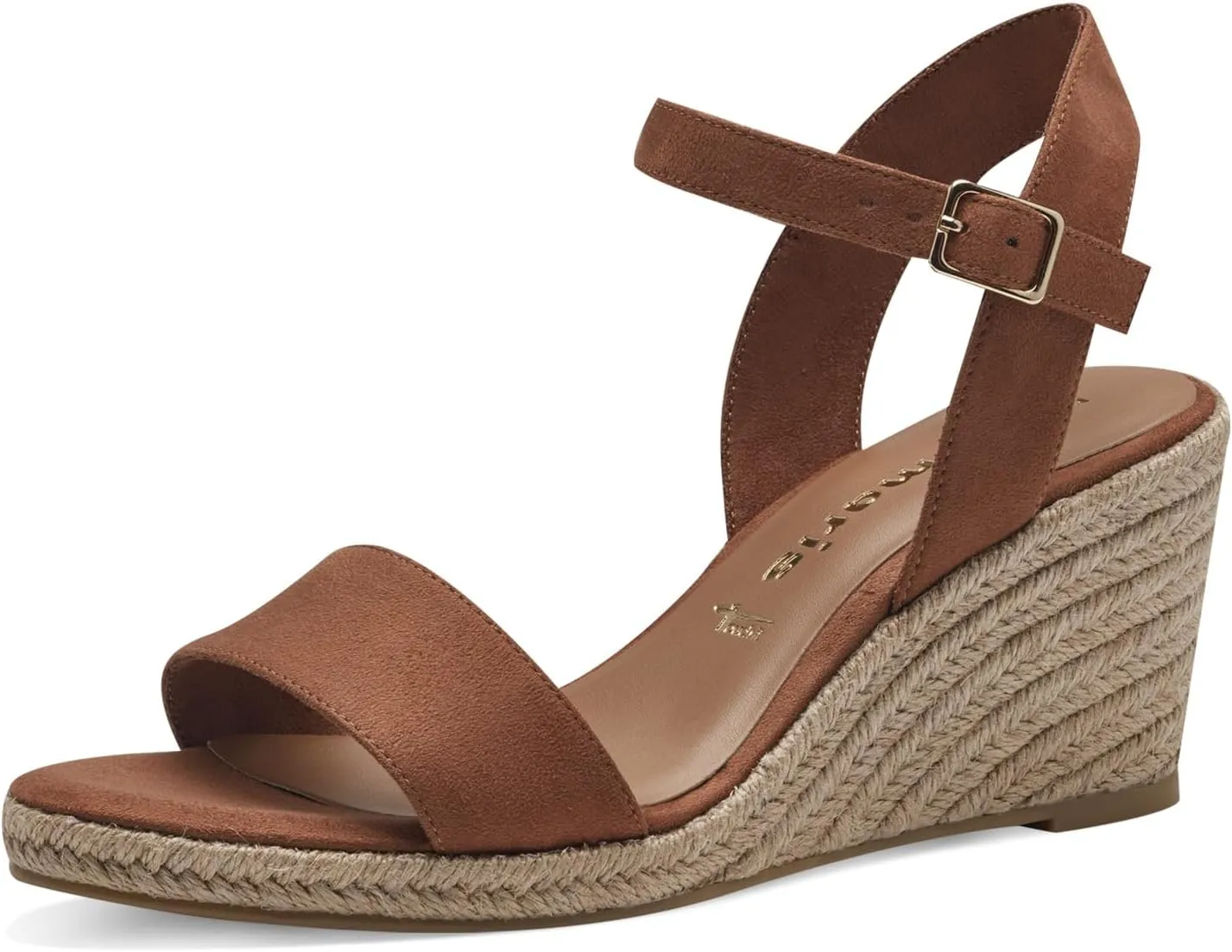 Tamaris Women's Ankle-Strap Wedge Sandal, 9 US