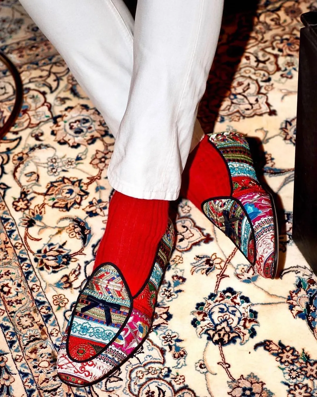 TANGERINE 1 PANAMA BELGIAN LOAFERS