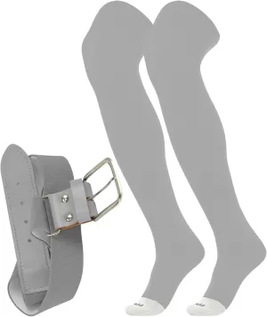 TCK Baseball Belt and Socks Combo Over the Knee - Youth and Adult Sizes Prosport