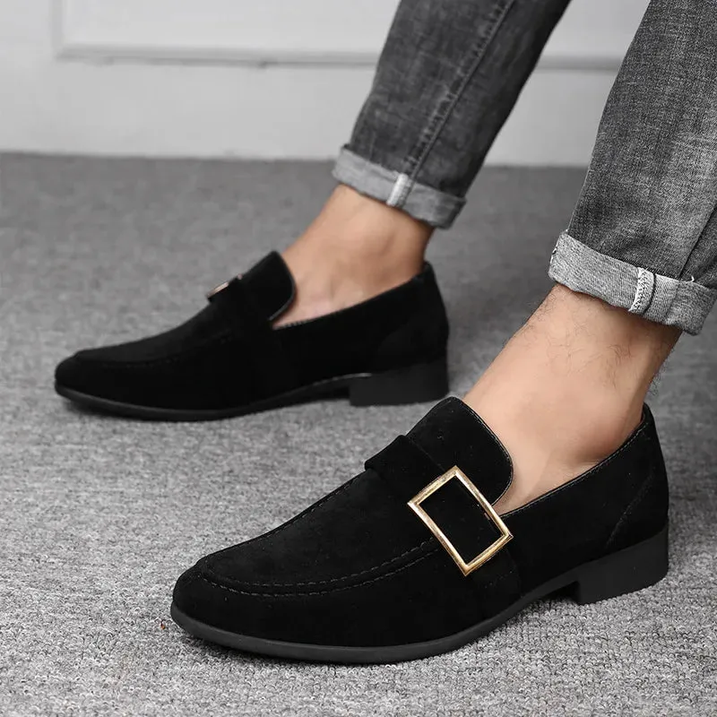 Telluride | Men's Leather and Suede Formal Loafers