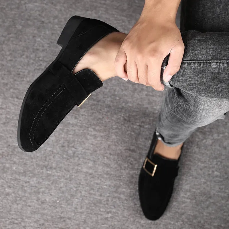 Telluride | Men's Leather and Suede Formal Loafers