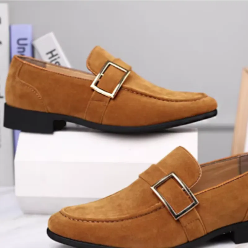 Telluride | Men's Leather and Suede Formal Loafers