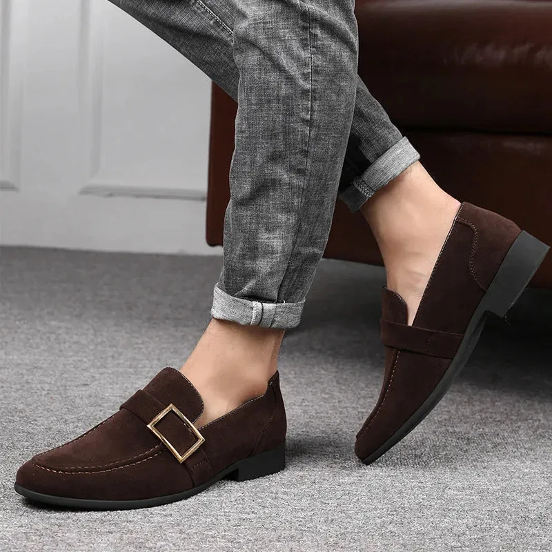 Telluride | Men's Leather and Suede Formal Loafers