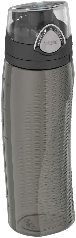 THERMOS Intak 24 Ounce Hydration Bottle with Meter, Smoke