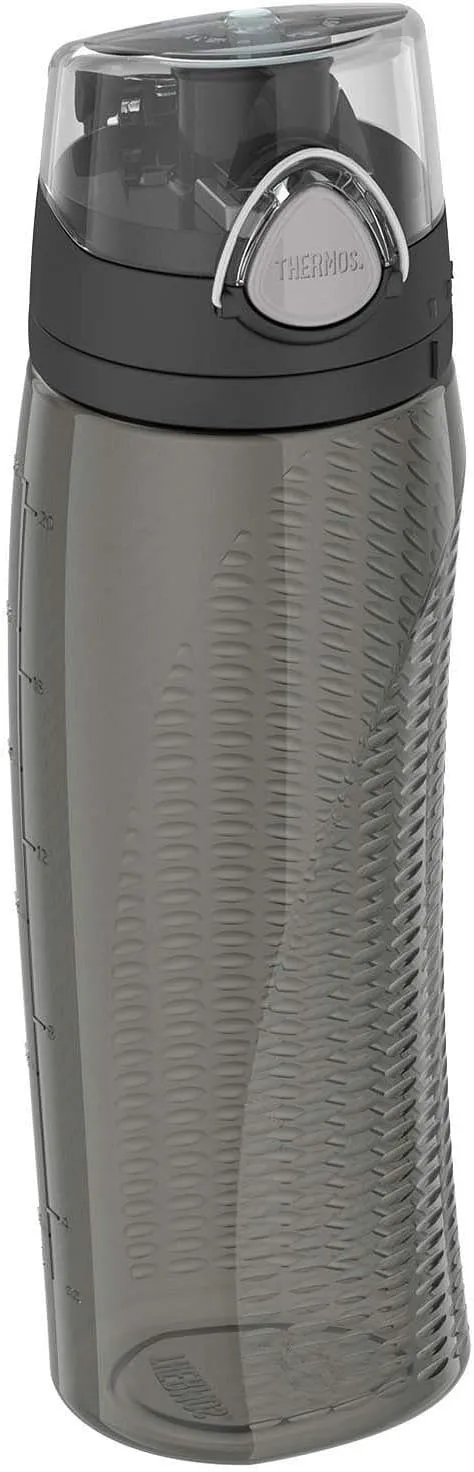 THERMOS Intak 24 Ounce Hydration Bottle with Meter, Smoke