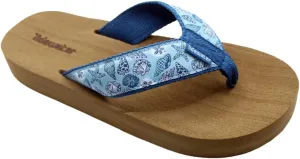 Tidewater Women's Blue Shells Sandals