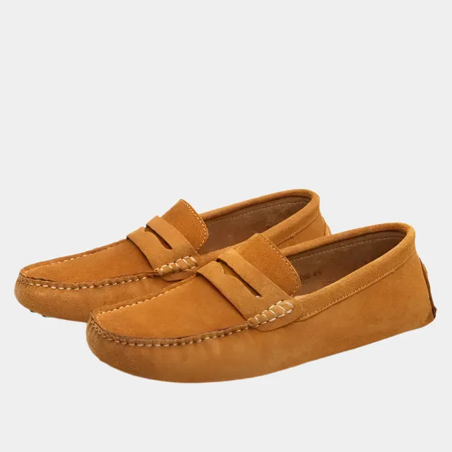 Timeless Suede Slip-Ons - Arvenis Co
