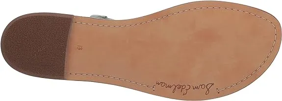 Toe Customer-endorsed Sam Tide Blue Thong Gigi Open Signet Flats Edelman Exclusive offerings Ankle Sandals Strap