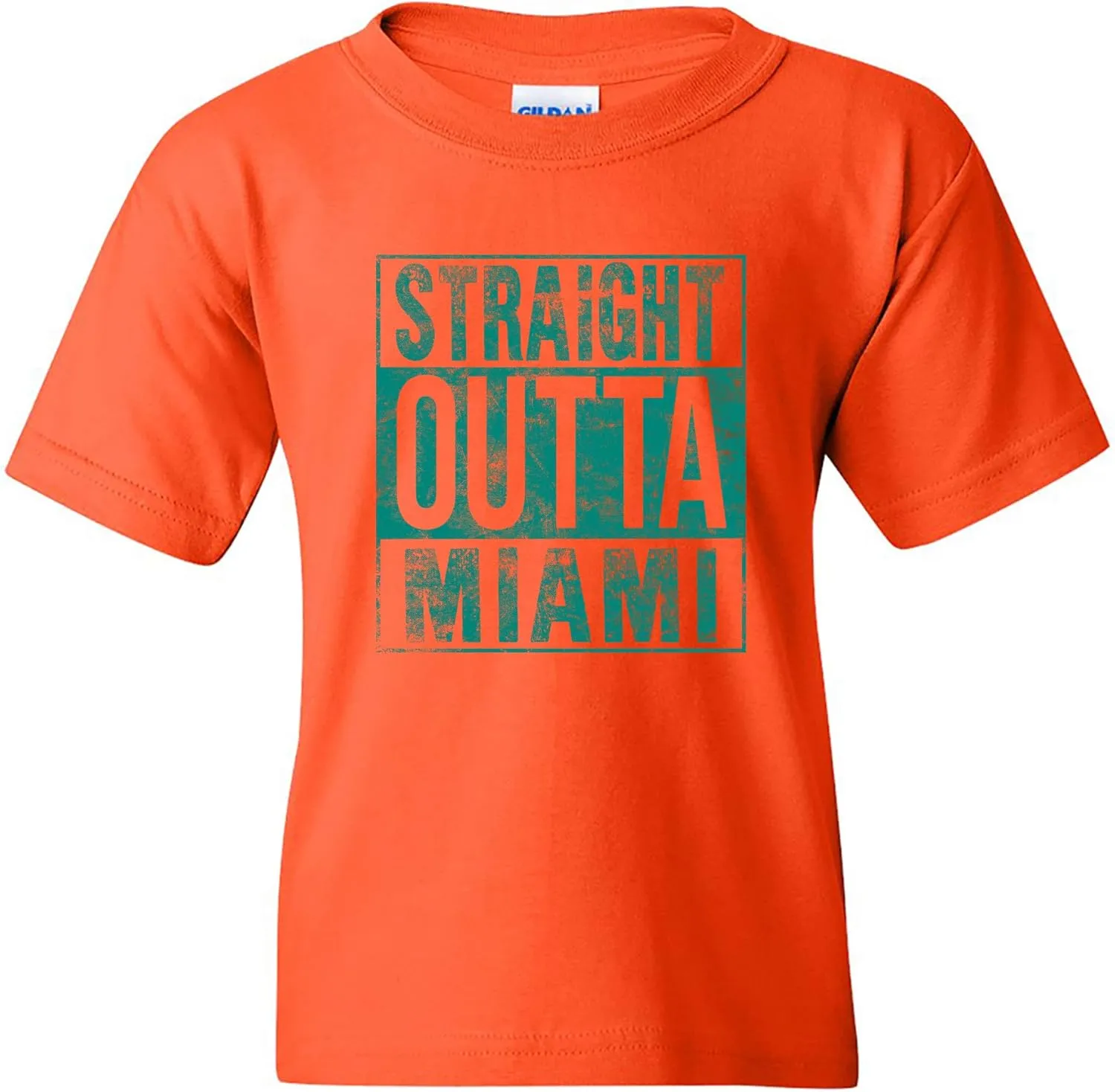 UGP Campus Apparel Straight Outta, Hometown Pride, Basic Cotton Youth T-Shirt