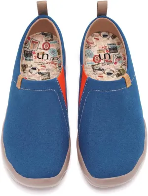 UIN Men's Art Design Travel Shoes Slip On Casual Loafers Stylish Lightweight Comfort Fashion Sneaker