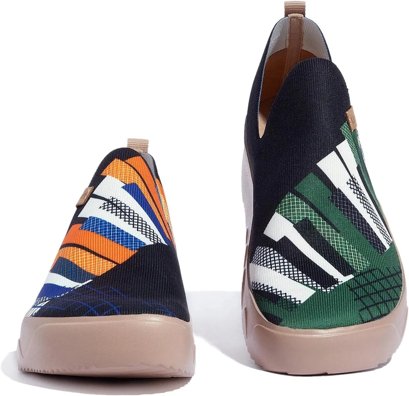UIN Men's Casual Loafers Slip Ons Comfortable Art Painted Travel Fashion Sneakers Fuerteventura