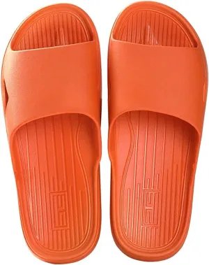 Unisex couple style bathroom indoor home slippers non slip soft comfortable simple slippers