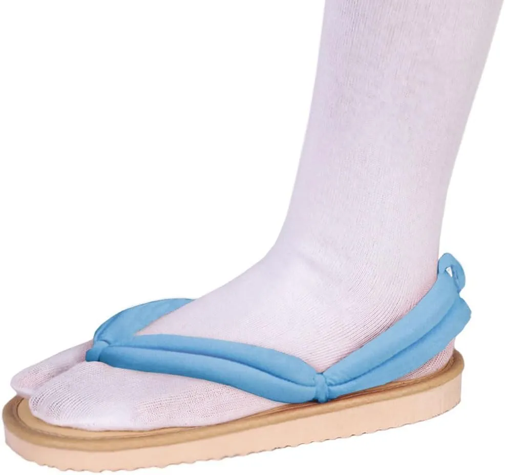 UZAIN Anime Kimetsu no Yaiba Cosplay Clog Shoes Kamado Tanjirou Shinobu Cosplay Sandal Prop Oshitari with Socks