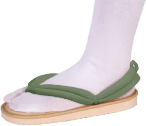 UZAIN Anime Kimetsu no Yaiba Cosplay Clog Shoes Kamado Tanjirou Shinobu Cosplay Sandal Prop Oshitari with Socks