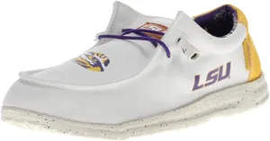 Vaccari Men's Nate NCAA Slip-On Canvas Loafers | Comfortable & Light-Weight Casual Shoes