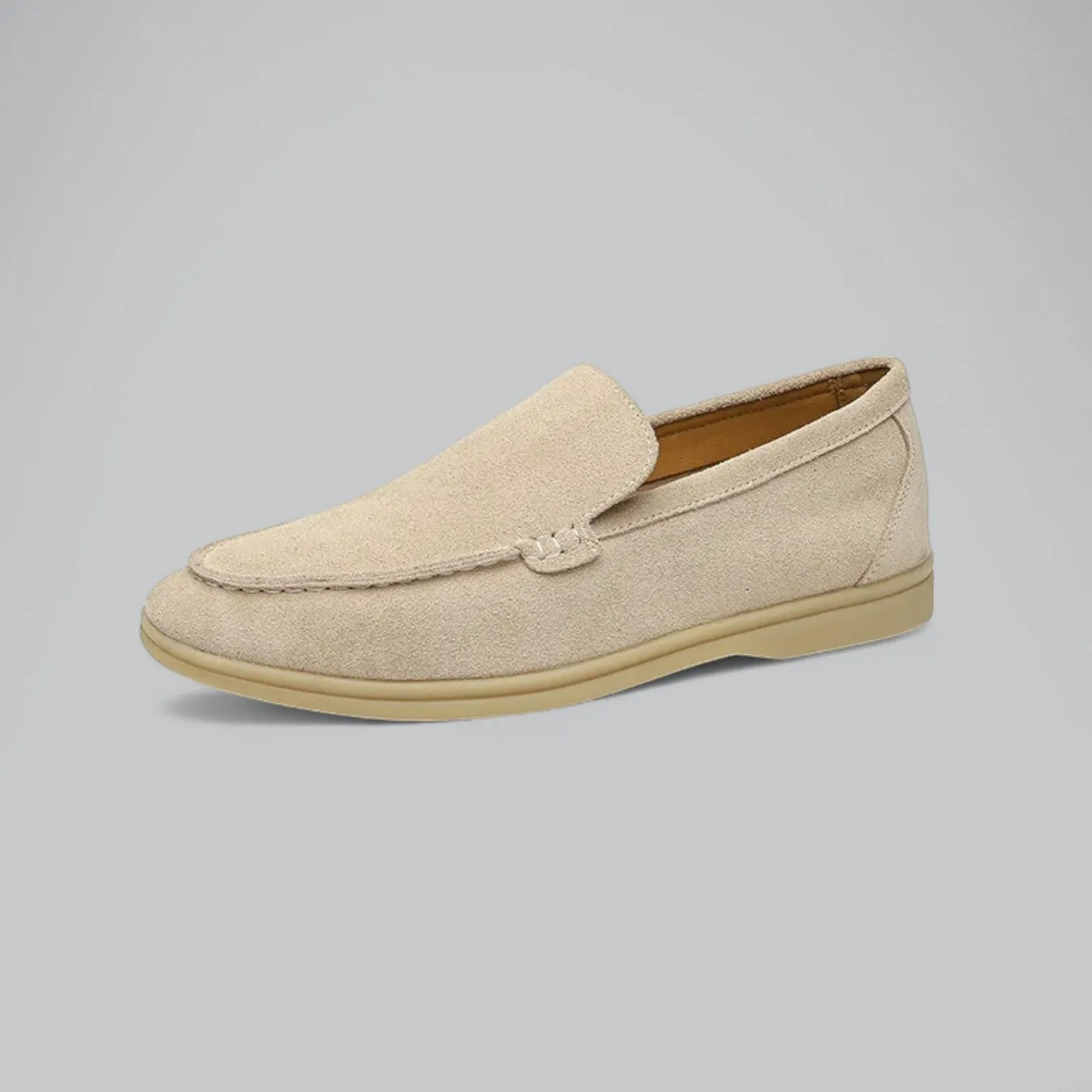 Valenti | Leather Suede Loafers - Soft Slip-On Shoes