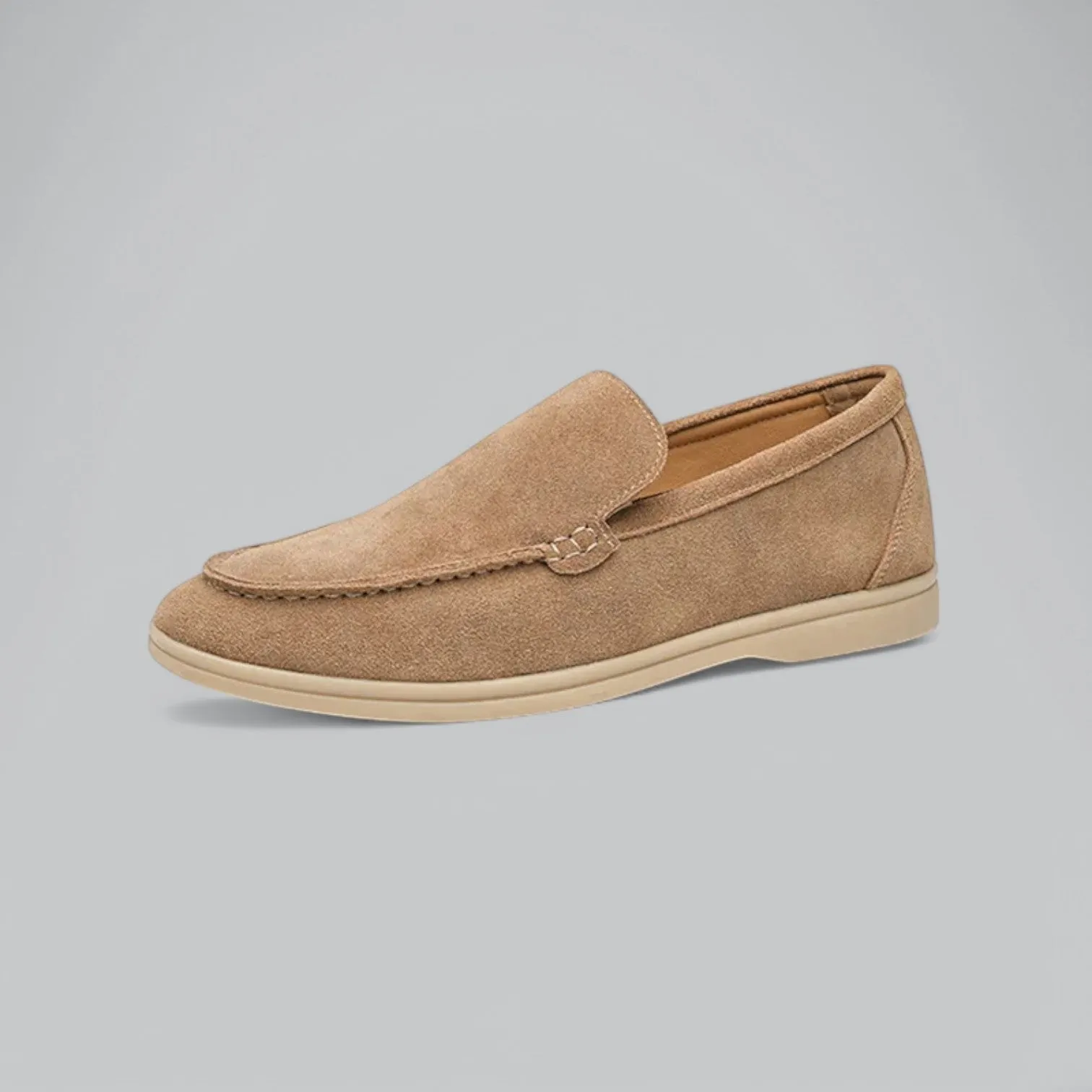 Valenti | Leather Suede Loafers - Soft Slip-On Shoes