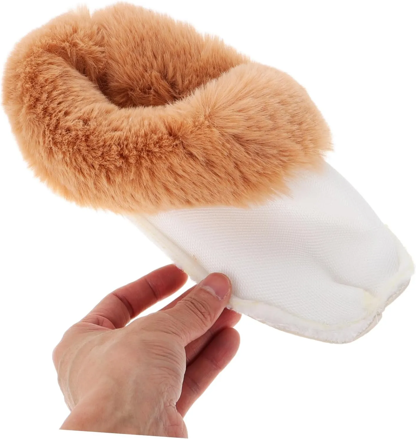 Velvet Shoe Covers Winter Shoe Pads Fur Liners for Detachable Inserts Insole Women Thick Fluffy Fuzzy