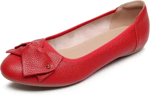 VenusCelia Women's Bows Dance Flats Shoes