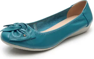 VenusCelia Women's Bows Dance Flats Shoes