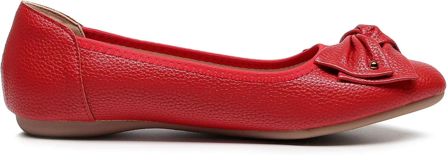 VenusCelia Women's Bows Dance Flats Shoes