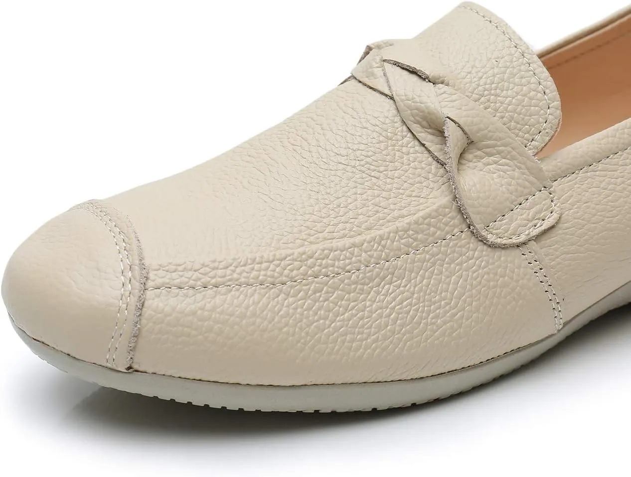 VenusCelia Women's Braid Dance Flat Shoe