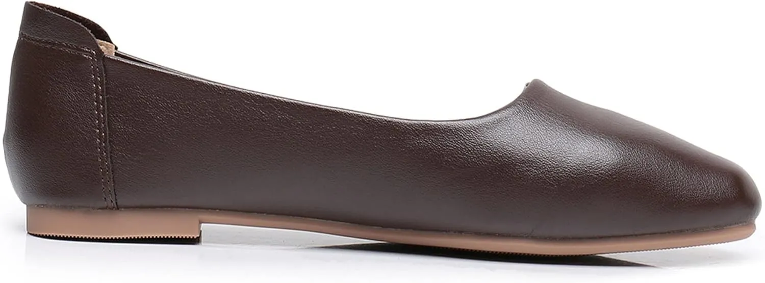 VenusCelia Women's Plain Dance Flat Shoe
