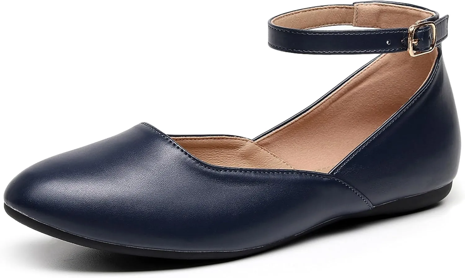 VenusCelia Women's Serenity Strap Flats Shoe