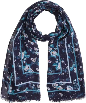 Vera Bradley Women's Lightweight Soft Fringe Scarf