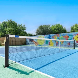 Vermont Pickleball Posts | Regulation Size, Weatherproof Steel Posts with Optional Ground Sockets - Posts Only