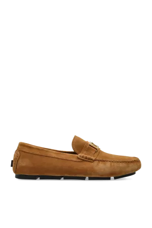 Versace Suede Loafers