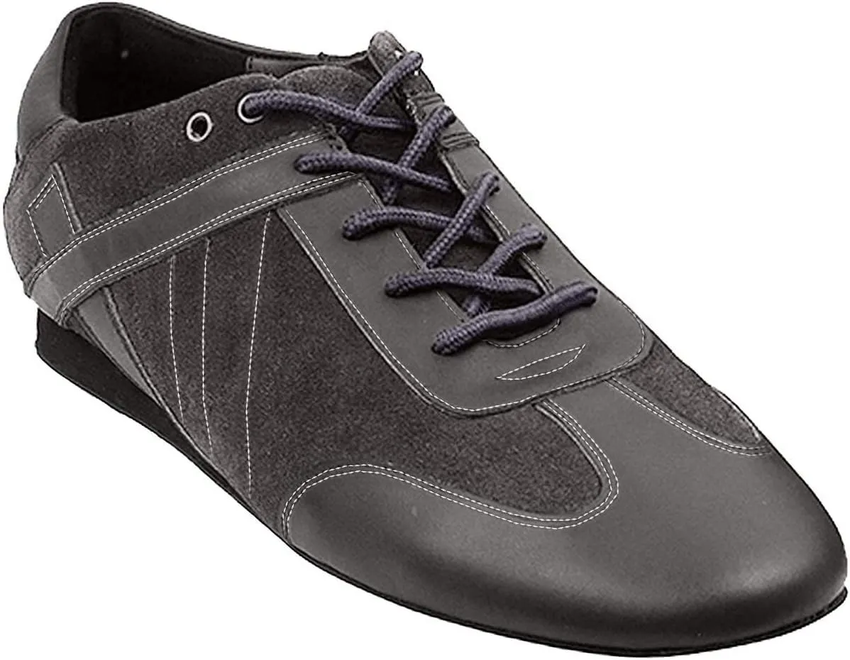 Very Fine Dance Shoes Men's Ballroom Latin Salsa Sneaker Dance Shoes Leather SERO106BBXEB Comfortable (Bundle of 5)