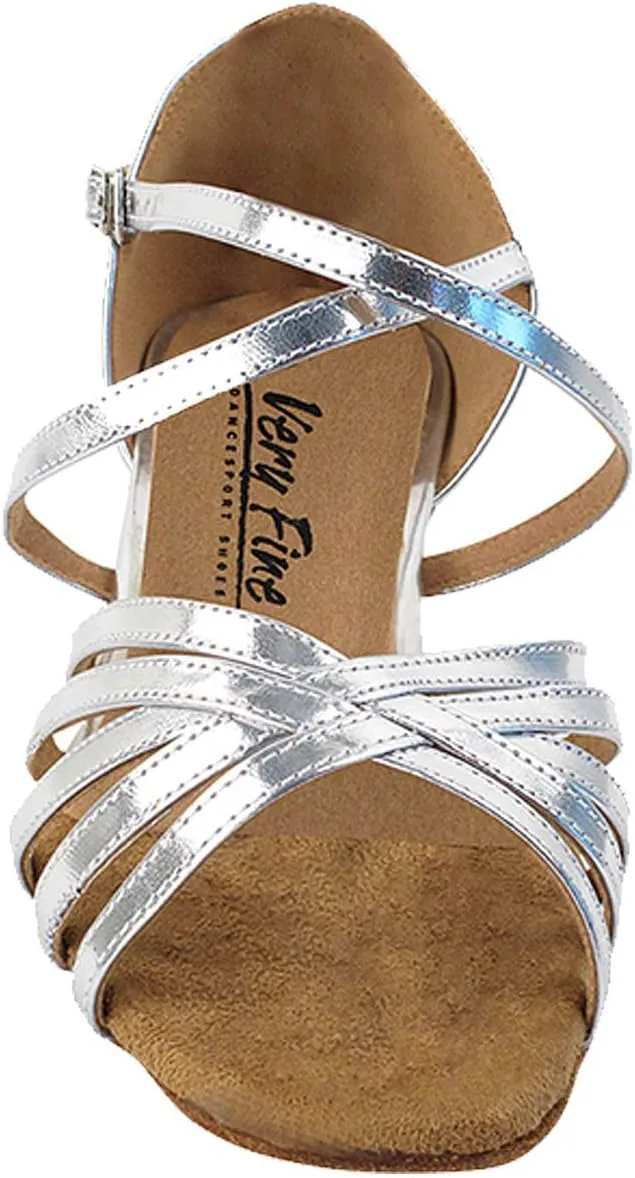 Very Fine Dance Shoes Women's Ballroom Dance Shoes Salsa Latin Practice Shoes 1670cEB Comfortable 1.5" [Bundle of 5]