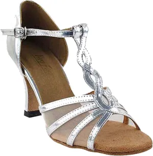 Very Fine Women's Ballroom Dance Shoes Tango Wedding Salsa Shoes 1692EB Comfortable Dance Shoes 2.5" [Bundle of 5]