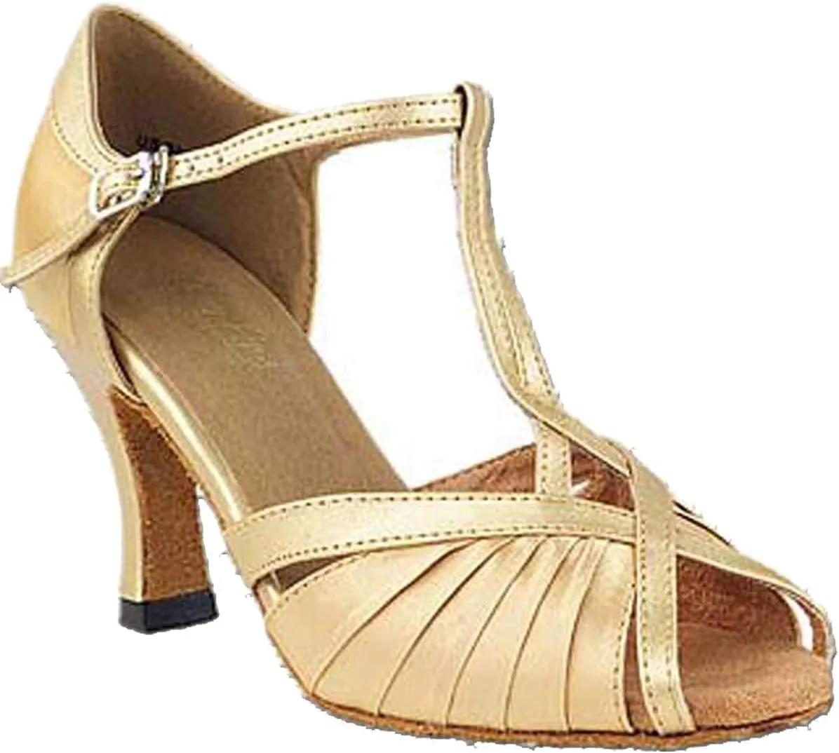 Very Fine Women's Ballroom Dance Shoes Tango Wedding Salsa Shoes 2707EBB Comfortable Dance Shoes 2.5" [Bundle of 5]