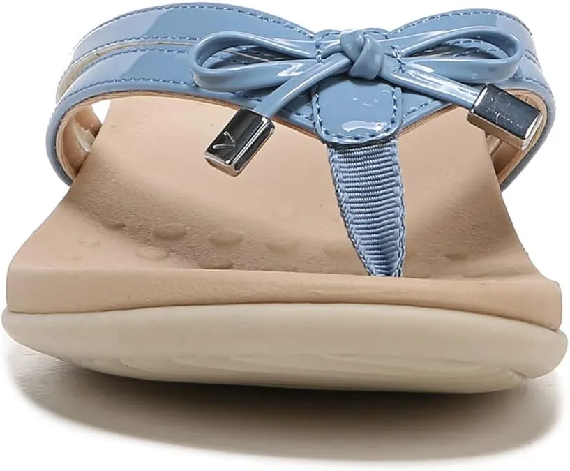 Vionic Women's Rest Bella X Flip Flop-Comfotable Slide On Toe Posts Sandals with Orthotic Insole Arch Support, Medium and Wide Widths, Sizes 5-11, Women's Sandals