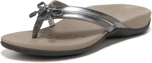 Vionic Women's Rest Bella X Flip Flop-Comfotable Slide On Toe Posts Sandals with Orthotic Insole Arch Support, Medium and Wide Widths, Sizes 5-11, Women's Sandals